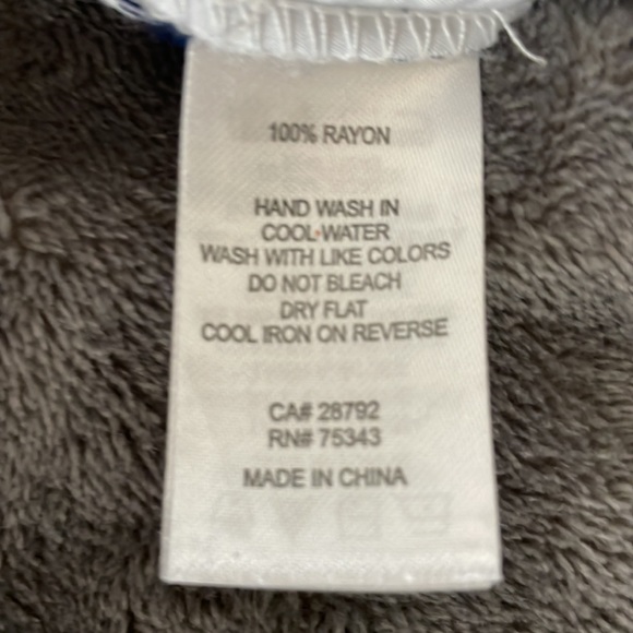 C & C California wide leg navy/white strip pant in womens medium. - Picture 4 of 4